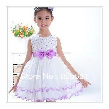 Vestido Infantil Princesa Dança, 4 Cores, Idade De 3 A 12